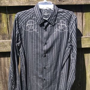 Marc Ecko James Square Casual button down Shirt.